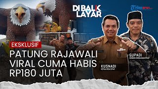 Cerita Pembuatan Patung Rajawali di Indramayu yang Viral, Kades Sumbang Uang Pribadi Rp80 Juta