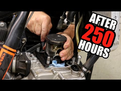 2017 KTM 300 XC - top end rebuild