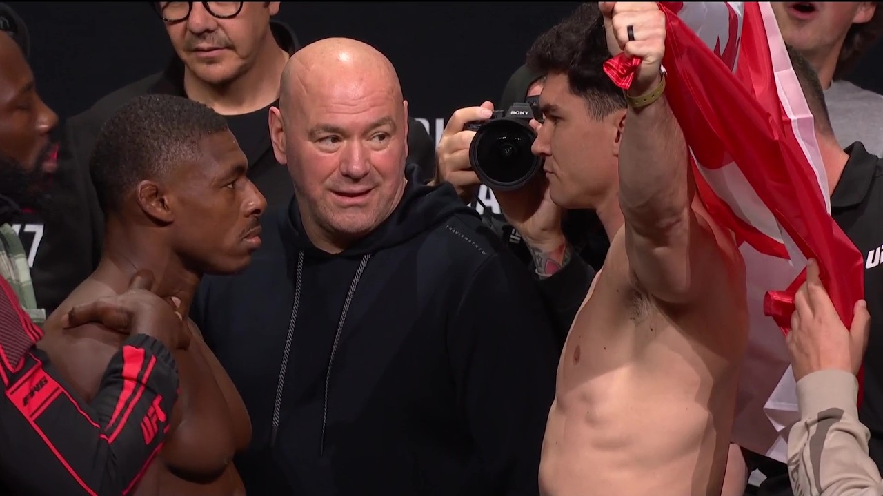 UFC Эдмонтон: Битвы взглядов