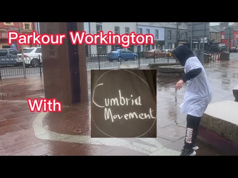 Parkour Workington with Cumbria Movement - Tour of Cumbria