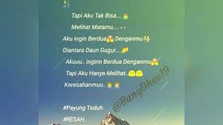 Download lagu Story WA Keren Payung Teduh - Resah mp3