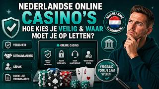 Nederlandse online casino’s in 2026: hoe kies je veilig en waar moet je op lette