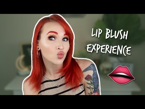 I TATTOOED MY LIPS?! | Lip Blush Experience