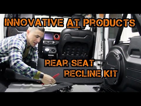 2018 Jeep Wrangler JLU Rear Seat Recline Kit