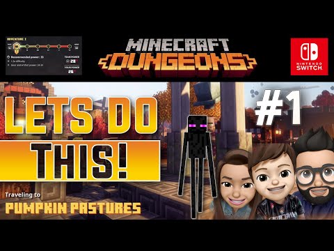 Minecraft Dungeons Pumpkin Pastures Nintendo Switch...
