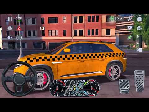 CRASH SPEEDING FAST IN THE CITY 4X4 SUV CITY DRIVER GAME - Taxi Sim 2020 3D Android IOS gameplay