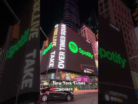 New York Times Square Bilbord ???? #shorts #timesquare #coskunkaraca