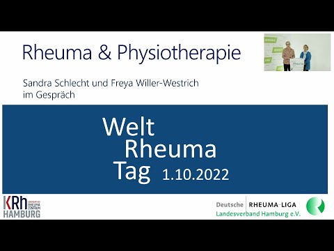 Welt Rheuma Tag 2022 - Rheuma & Physiotherapie