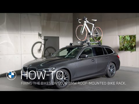 Fixing the bikes on your BMW Roof-Mounted Bike Rack – BMW How-To