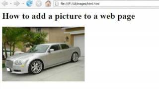 How to Create Web Pages Using HTML : How to Add a Picture to a Web Page