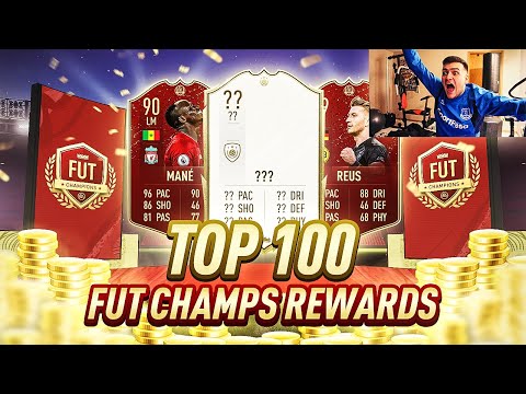 I PACKED AN INSANE ICON!! MY BEST TOP 100 FUT CHAMPIONS REWARDS THIS YEAR!! FIFA 20 PACK OPENING!!