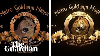 Spot the difference: MGM replaces roaring lion wit