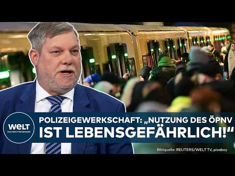 DEUTSCHLAND: „Lebensgefährlich im Nahverkehr?“ Gewerkschafter schlägt Alarm!