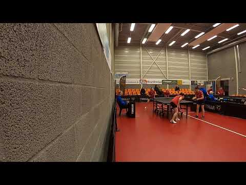 Dames Eredivisie Tafeltennis 8 Feb 2026: ReynDesign/Westa 1 -  FysiqVision/SKF 1