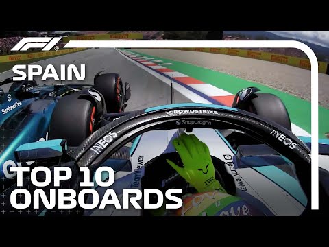 F1 2024 F1第10戦スペインGP（バルセロナ）決勝レースオンボードまとめ動画