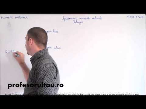 aproximari rotunjiri numere naturale - profesorultau.ro