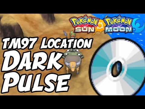 How to Get Dark Pulse Location – Pokémon Sun and Moon TM 97 Dark Pulse Location