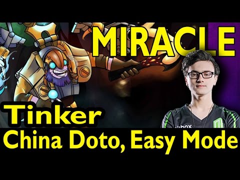 Miracle- [Tinker] ► China Doto Easy Mode - Dota2 7.04