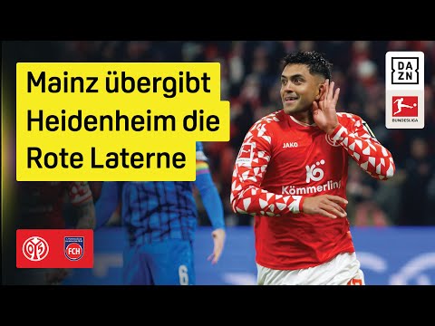 1. FSV Mainz 05 - 1. FC Heidenheim | Bundesliga | 17. Spieltag | DAZN Highlights