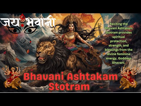 Bhavani Ashtakam Stotram - For Spiritual Protection, Strength, Removal of Anxiety, and Blessings.