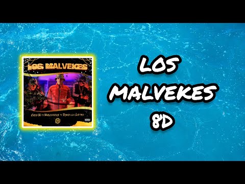 (Audio 8D) 🎧 Los Malvekes - Cris Mj, Marcianeke, Simon La Letra (Audio Club)