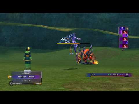 FINAL FANTASY X calm lands aeon battle