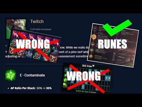AP Twitch Guide 15.11 - Runes - Items - Skill order - Playstyle