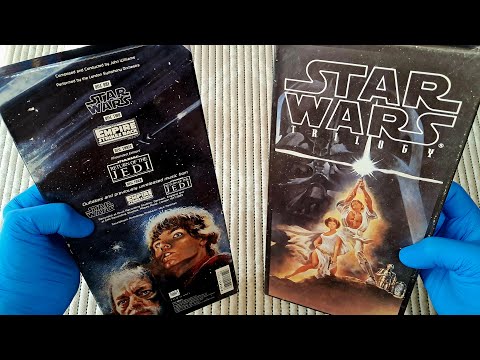 Star Wars Trilogy The Original Soundtrack Anthology 4 CD + Book set 1993 opening