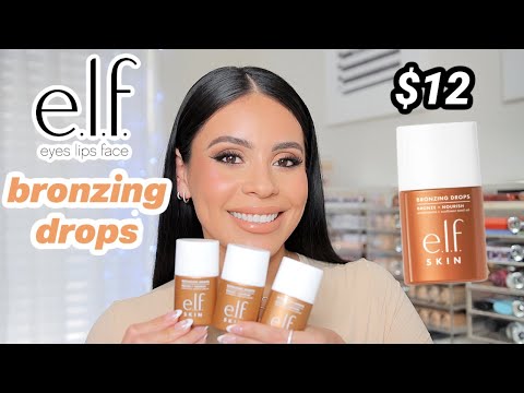 I tried the NEW e.l.f. Bronzing Drops ???? are they worth it..?