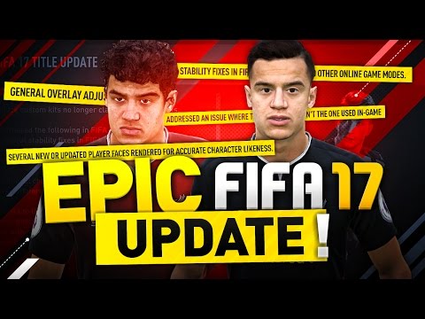 NEW FIFA 17 UPDATE!!!