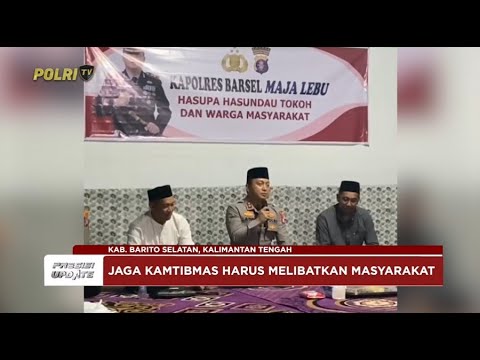 PRESISI UPDATE: POLRES BARSEL SILATURAHMI KAMBITMAS 14/05/25 (16.00)