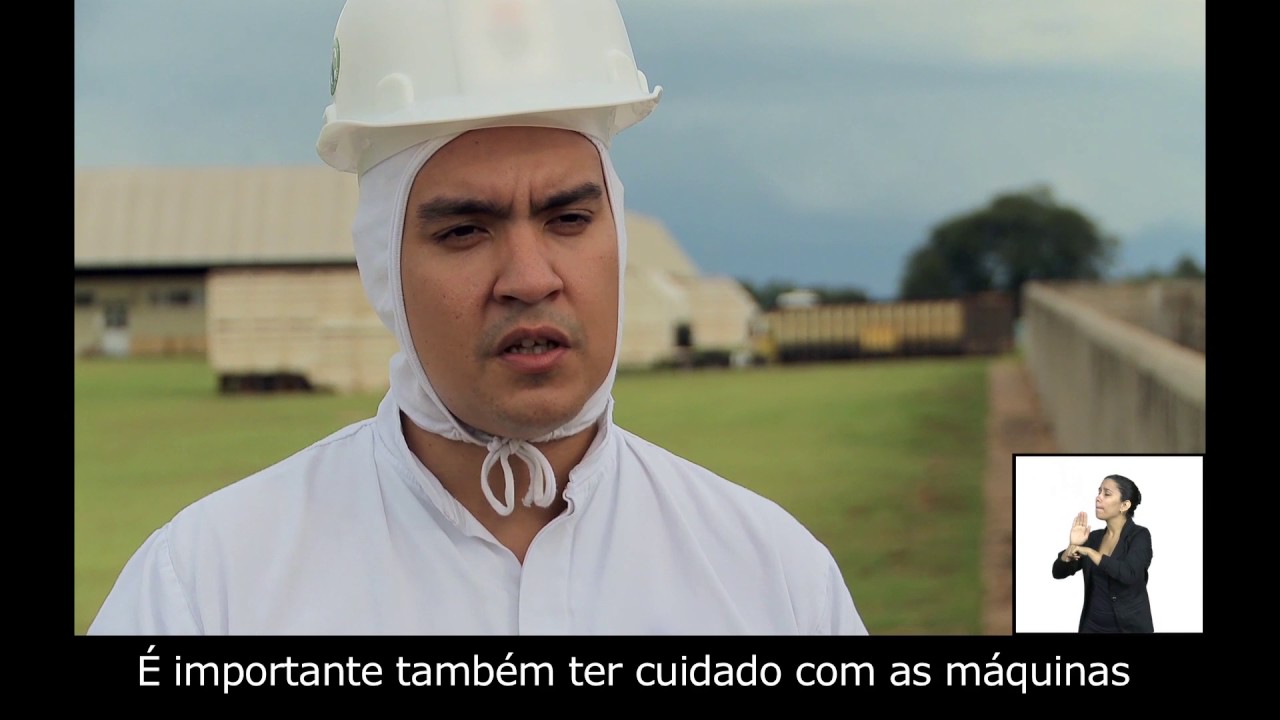 Série 100% SEGURO - SESI - Frigorífico - Bovinos - Recepção e Descarga - Tradução para Libras