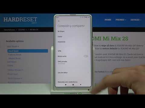 Cómo compartir Internet en Xiaomi Mi Mix 2S - activar HotSpot