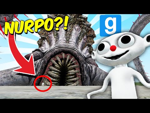 NURPO VS GIANT MONSTER BOSSES (Garry's Mod Sandbox)