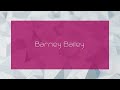 Barney Bailey Appearance