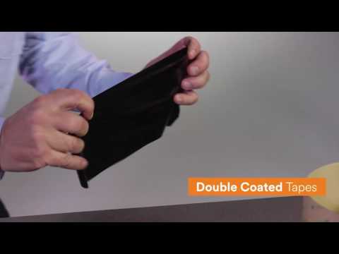 Comparing tape formats - double coated vs. adhesive transfer...