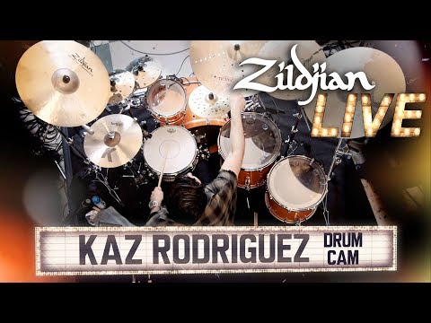 Zildjian LIVE! - Kaz Rodriguez - Drum Cam