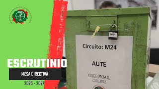 Download the video "Escrutinio elecciones Mesa Directiva 2025 - 2027"