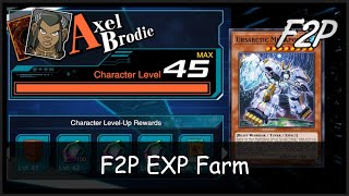 How to MAX LEVEL a character in a day with a F2P deck [Yu-Gi-Oh! Duel Links]