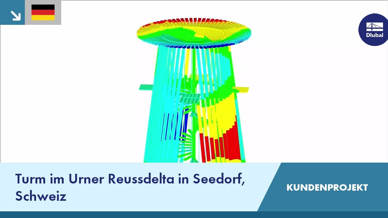 CP 000581 | Turm im Urner Reussdelta in Seedorf, Schweiz