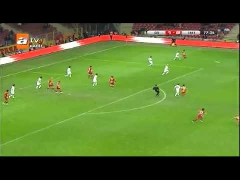 Emre Çolak - Galatasaray 1 - 2 1461 Trabzon.. (1.GOL) 11.12.2012