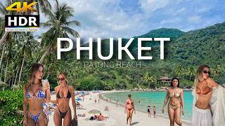 4K HDR | Walking Patong Beach | Phuket's Most INSANE Beach | Thailand 2026