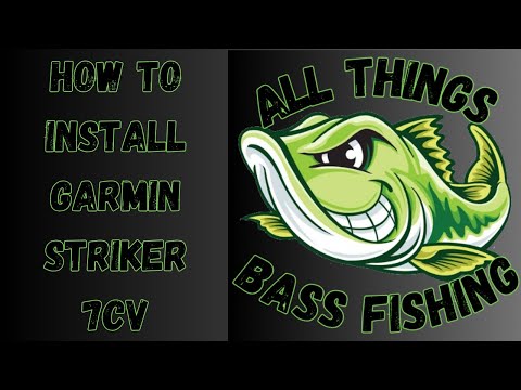 How to: Garmin Striker Vivid 7CV install