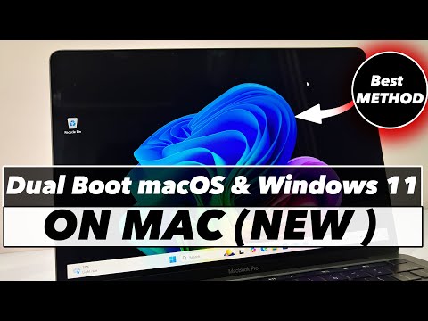 Как установить Windows 11 и macOS на Mac || Установка Windows 11 на любой компьютер Mac с процесс...