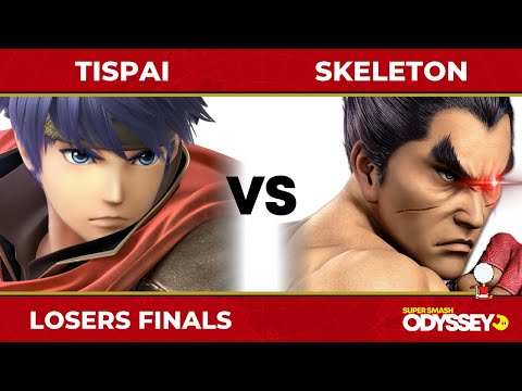 SAO 2 - Losers Finals - Tispai (Ike, Pyra Mythra) VS DBE | Skeleton (Kazuya) - SSBU Ultimate