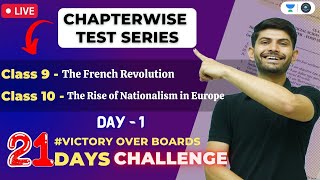 DAY 1 - Chapter Wise Test Series | History CH - 1 | Class 9 & 10 CBSE | Social School | Digraj Sir