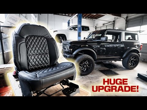 Upgrade your Ford Bronco's Interior with Katzkins Leather!