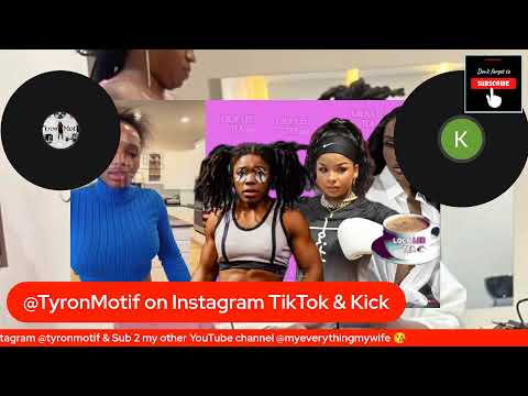 6/28 Chrisean h@t3rs Blueface responds 2 NLE Glorilla Sibilings