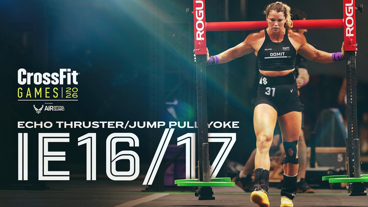 Women's Event 16/17: Echo Thruster/Jump Pull Yoke