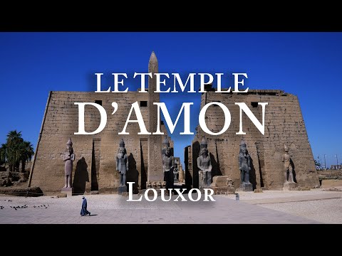 TEMPLE D'AMON, Louxor, Egypte